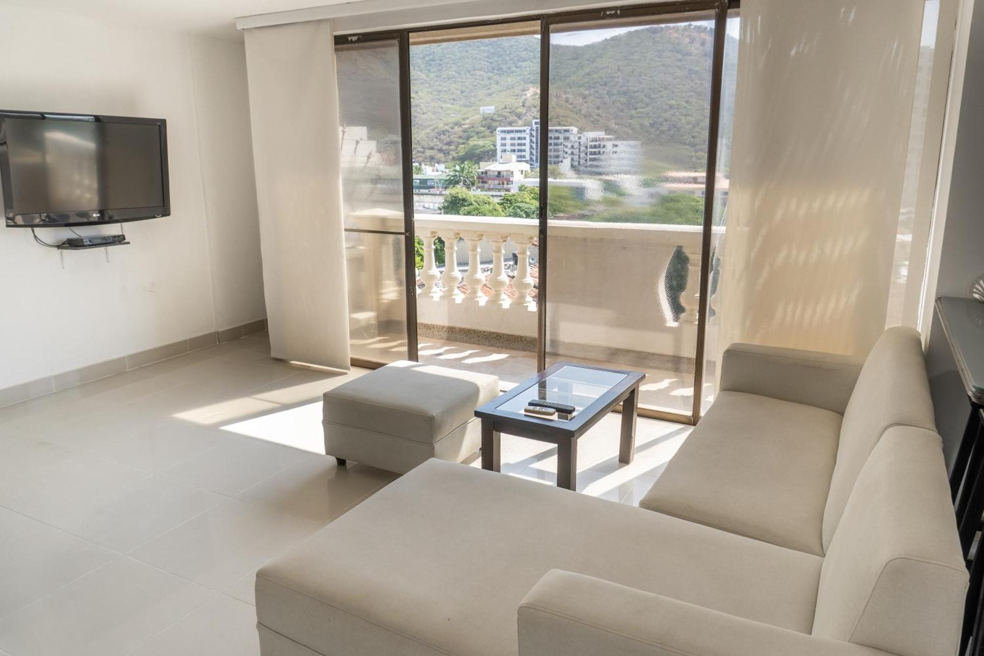 Aparta Hotel Roca Marina ซันตามาร์ตา ภายนอก รูปภาพ